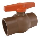 Ver imagem 1 de Registro Esfera Soldável 85mm Predial p/ Tubo Marrom PVC