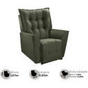 Ver imagem 6 de Selena Poltrona Reclinável com Massagem- Csr Studio