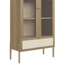 Ver mais imagens de Cristaleira 2 Portas com Adega 83cm Arlo A10 Hanover - Mpozenato