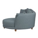 Ver imagem 4 de Sofá 05 Lugares 330cm Arizona com Chaise Esquerdo Bouclé Azul Claro - Nexta Casa