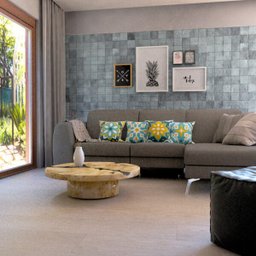 Almofadas Decorativas Azulejo Portugues Para Sala 40x40 - Novadecora - 2