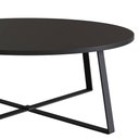 Ver imagem 5 de Mesa de Centro com Pés Metálicos 80x80cm 27947 Artesano - Preto