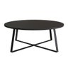 Mesa de Centro com Pés Metálicos 80x80cm 27947 Artesano - Preto - 2