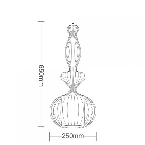 Pendente Taschibra Uni 601 - 2