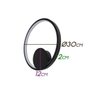 Arandela Quebec Preta LED Integrado 15W 3000K Quality QAR1436 ST1894 - 2