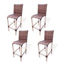 Ver imagem 1 de Kit 04 Banquetas Angra Dupla 60cm, Area, Balcão, Lazer, Cozinha, Gourmet