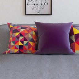 Capas de Almofadas Decorativas e Geométricas Coloridas Para Sofá 40x40 - Novadecora - 3