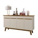 Ver imagem 2 de Aparador Buffet Decorativo Magno B02 Cinamomo Off White - Lyam Decor