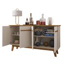 Ver imagem 4 de Aparador Buffet Decorativo Magno B02 Cinamomo Off White - Lyam Decor
