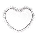 Ver imagem 1 de Kit 4 Bowls Cristal Coração 12cm Pearl - Wolff