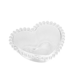 Kit 4 Bowls Cristal Coração 12cm Pearl - Wolff - 5