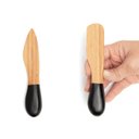 Ver imagem 2 de JOGO DE UTENSÍLIOS PARA ANTEPASTO DE BAMBU 2PCS PRETO - OIKOS