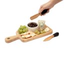 Ver imagem 5 de JOGO DE UTENSÍLIOS PARA ANTEPASTO DE BAMBU 2PCS PRETO - OIKOS