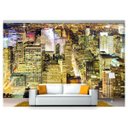 Ver imagem 1 de Papel de Parede Cidade Prédios Luzes Noite 3d Ncd246