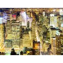 Ver imagem 2 de Papel de Parede Cidade Prédios Luzes Noite 3d Ncd246