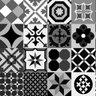 Papel Parede Azulejo Preto E Branco Cozinha Banheiro Adesivo - 2