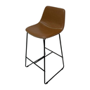 Ver imagem 1 de Banqueta para Cozinha 99cm x 44cm Verner Marrom/Caramelo/Preto