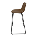Ver imagem 4 de Banqueta para Cozinha 99cm x 44cm Verner Marrom/Caramelo/Preto