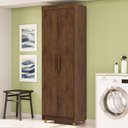 Ver imagem 1 de Armário Multiuso 2 Portas 60cm Hebrom V01 Imbuia - Lyam Decor
