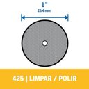 Ver imagem 4 de Disco Impregnado de 25,4mm para Ferro, Aço, Vidro, Cerâmica e Pedra Modelo 425 com 2 Peças- 26150425