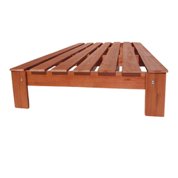 Cama Solteiro Oriental 88x188x25 Penafort Imbuia - 2