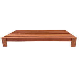 Cama Solteiro Oriental 88x188x25 Penafort Imbuia - 3
