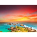 Ver imagem 2 de Papel De Parede Céu Nuvens Por Do Sol Praia 3D Nsk68