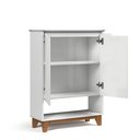 Ver imagem 2 de Aparador 2 Portas Sapateira de Entrada Hall Flow:branco