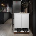 Ver imagem 3 de Aparador 2 Portas Sapateira de Entrada Hall Flow:branco