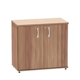 Armario Baixo 02 Portas P25 Pandin 70 Cm Noce Naturale - 1