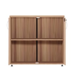 Armario Baixo 02 Portas P25 Pandin 70 Cm Noce Naturale - 2