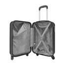 Ver imagem 5 de Mala de Viagem Tamanho Bordo 10kg Rodas 360 Gladiador Essential D2mb: Preto