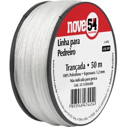 Linha para pedreiro trancada 1,2mmx50m - Nove54 - 2