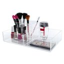 Ver imagem 1 de BANDEJA ORGANIZADORA EM ACRÍLICO COM PORTA PINCÉIS MOD N3 Centauri Acrílicos BS-N3