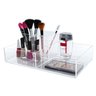 BANDEJA ORGANIZADORA EM ACRÍLICO COM PORTA PINCÉIS MOD N3 Centauri Acrílicos BS-N3 - 1