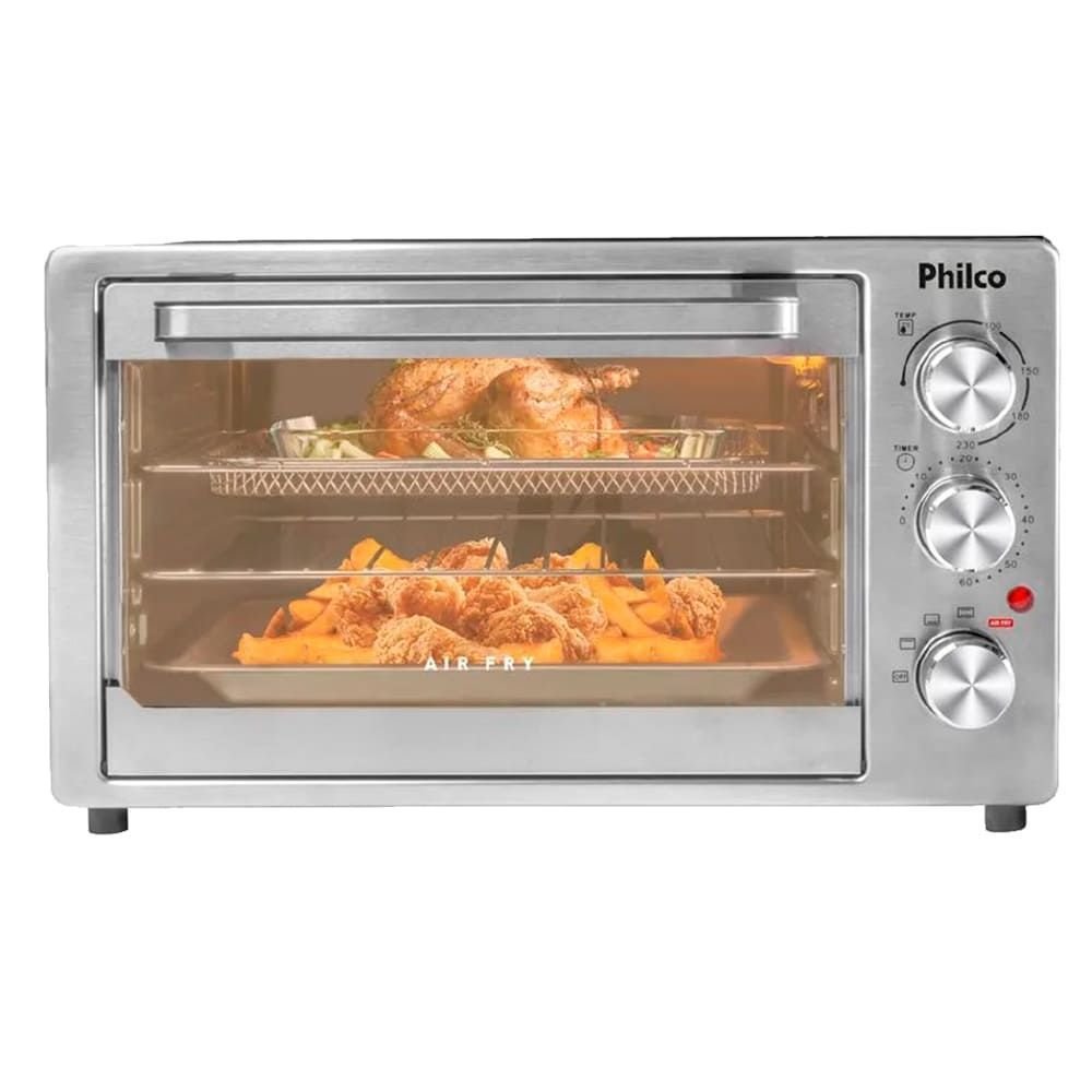 Forno Elétrico de Bancada Philco Pfe40i Air Fryer 40l 1600w-127v