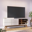 Ver imagem 7 de Conjunto Rack para Tv e Aparador Isabel Off-white Freijo