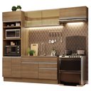 Ver imagem 3 de Armário de Cozinha Completa 270cm Rustic Glamy Madesa 11