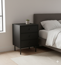 Ver imagem 1 de Mesa de Cabeceira 3 Gavetas Lux Elegance