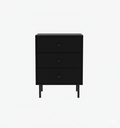 Ver imagem 2 de Mesa de Cabeceira 3 Gavetas Lux Elegance