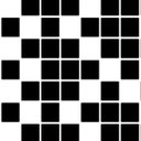 Ver imagem 1 de Papel Parede Pastilha Preto Branco Adesivo Cozinha Banheiro