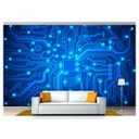 Ver imagem 1 de Papel De Parede Tecnologia Finanças Computação Tec02 3M²