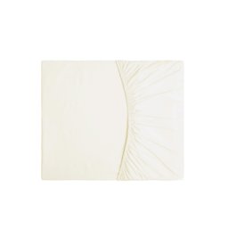 Lençol Elastico Queen Branco Off White Algodao Egipcio 200 Fios - 1