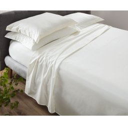Lençol Elastico Queen Branco Off White Algodao Egipcio 200 Fios - 2