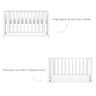 Berço Evolutivo 2 em 1 Linha Loop Quater - 6