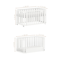 Ver imagem 5 de Berço Evolutivo 2 em 1 com Colchão | Linha Loop Quater