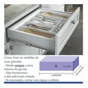 Ver imagem 4 de Divisor de Talheres Og-40 555mm X 495mm Branco