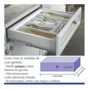 Ver imagem 4 de Divisor de Talheres Og-40 555mm X 495mm Branco