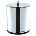 Ver imagem 2 de Lixeira Inox com Tampa Brinox Lixeira para Banheiro Cozinha