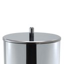 Ver imagem 5 de Lixeira Inox com Tampa Brinox Lixeira para Banheiro Cozinha